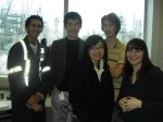 Myself and the other co-ops working at Petro-Canada in 2009, refinery in the background!